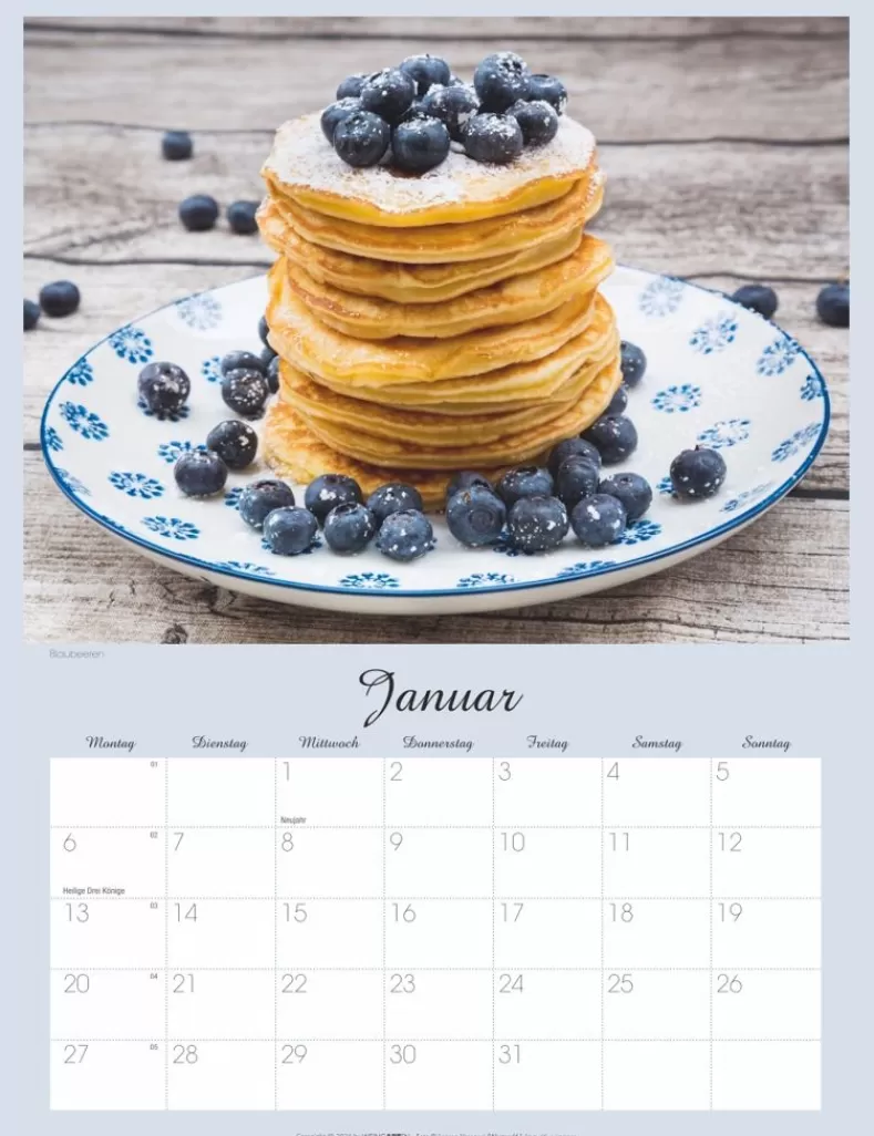 Weingarten Beeren Kalender 2025
