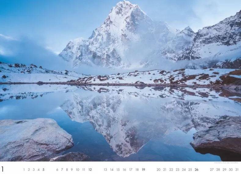 Weingarten Die Berge Kalender 2025