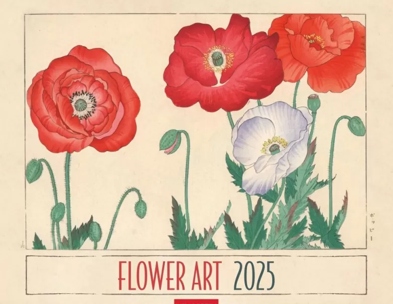 Weingarten Flower Art Kalender 2025