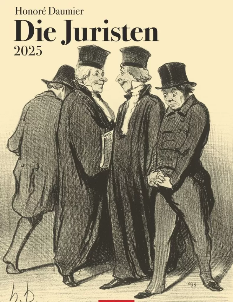 Weingarten Honore Daumier: Die Juristen Kalender 2025