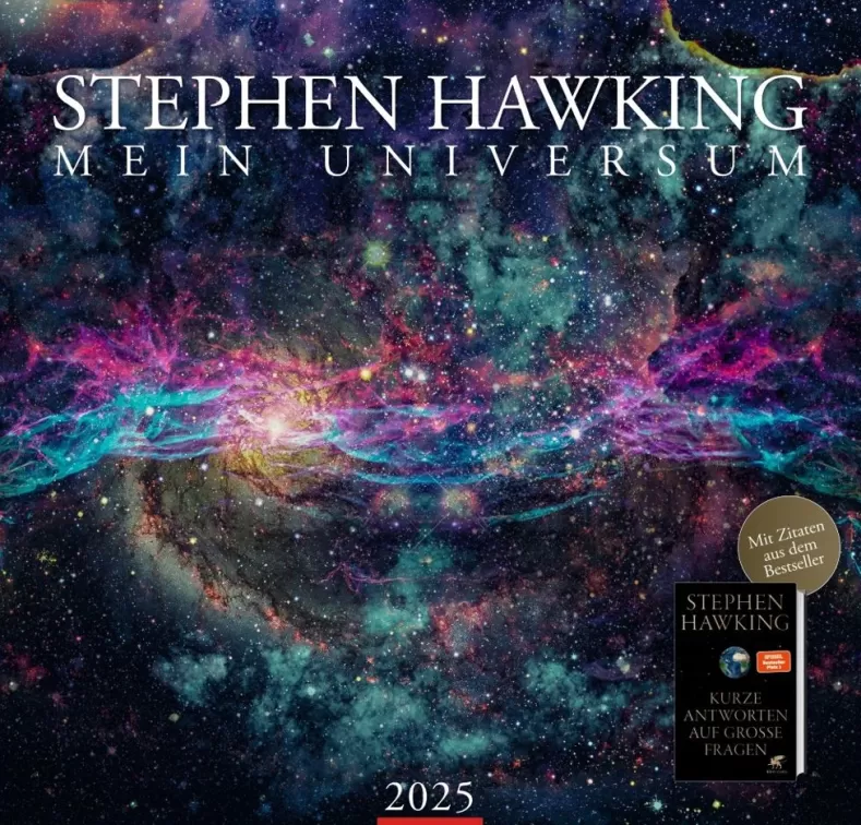 Weingarten Stephen Hawking Kalender 2025