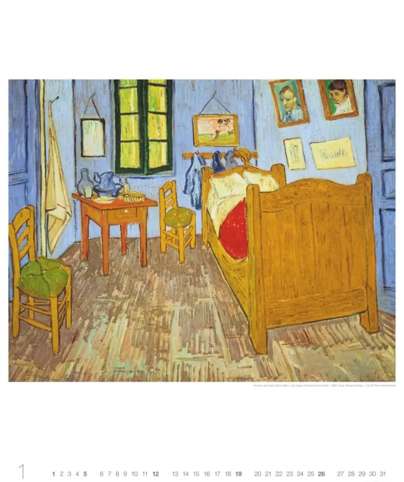 Weingarten Vincent Van Gogh Edition Kalender 2025